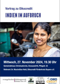 Indien im Aufbruch - Vortrag in Donauwörth